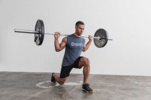 T Shirts Nobull Crossfit® sleeveless Tee Homme Bleu Marine | 92415-TAOW