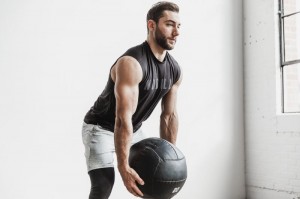 T Shirts Nobull Sans Manches Tee Homme Noir | 67248-ASXI