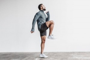 Vestes Nobull 4-way Stretch Woven Homme Grise Bleu | 08679-UMSL