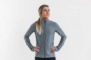 Vestes Nobull 6-way Stretch Woven Femme Grise Bleu | 82150-GCTQ