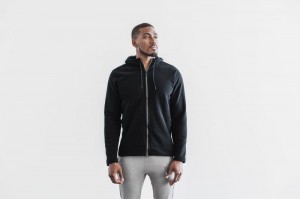 Vestes Nobull Arctic Zip-up Homme Noir | 62731-RZWT