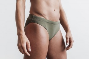 Vetement de Bain Nobull Swim Bottom Femme Vert | 24560-ODUS