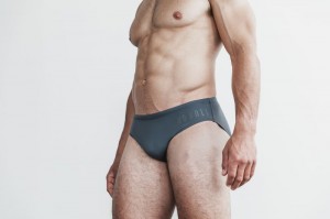 Vetement de Bain Nobull Swim Brief Homme Grise Foncé | 65083-EACG